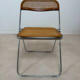 Ensemble de 5 chaises « Plia » par Giancarlo Piretti pour Castelli