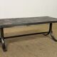 Brutalist slate coffee table, 1960