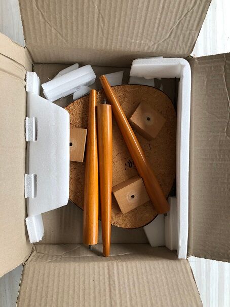 Door plant formica feet compass vintage 60 70