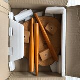 Door plant formica feet compass vintage 60 70