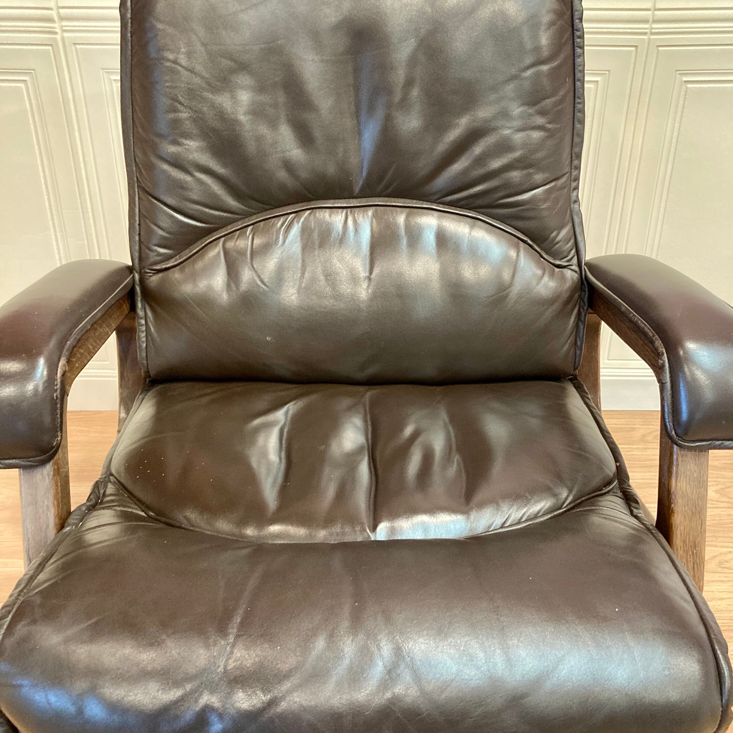 Swivel armchair and its ottoman "drabert" for "gerd lange".