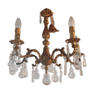 Lustre en bronze, style