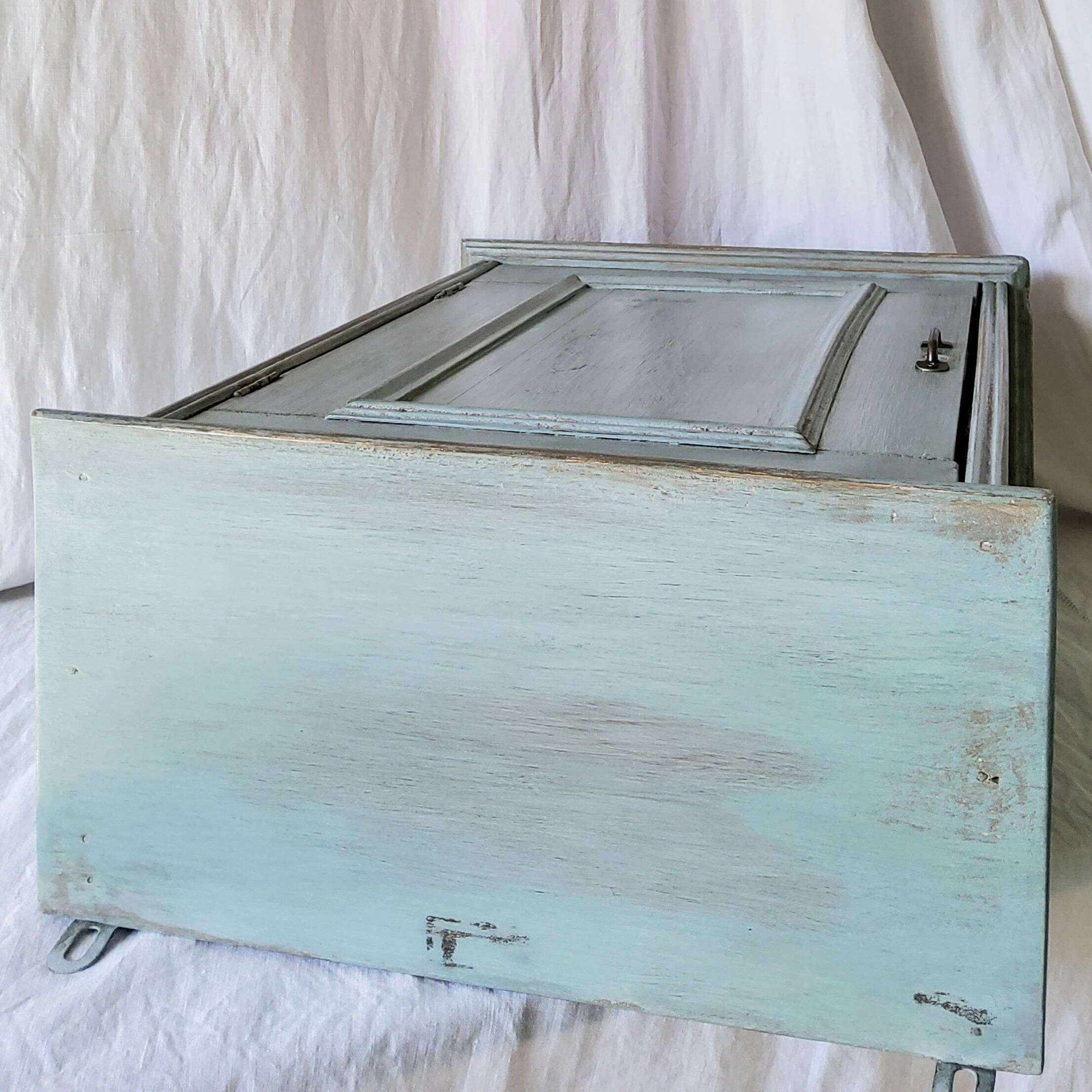 Weathered bathroom cabinet