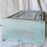 Weathered bathroom cabinet