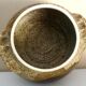 Vegetable dish, covered pot, glazed ceramic art, 1970s, signature to be identified