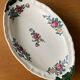 Paire de beurriers anciens en faïence de Villeroy & Boch
