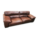 Roche bobois leather sofa