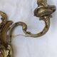 Paire d'appliques bronze