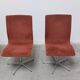 Early set of 4 'Oxford' swivel chairs by Arne Jacobsen for Fritz Hansen, 1966