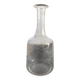 Carafe en verre moulé et gravé