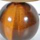 Lampe boule bois 1960