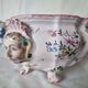Antique 18th century Marseille earthenware planter by Veuve Perr