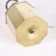 Octagonal brass lamp