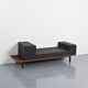 Cansado bench in mahogany by Charlotte Perriand, circa 1962.