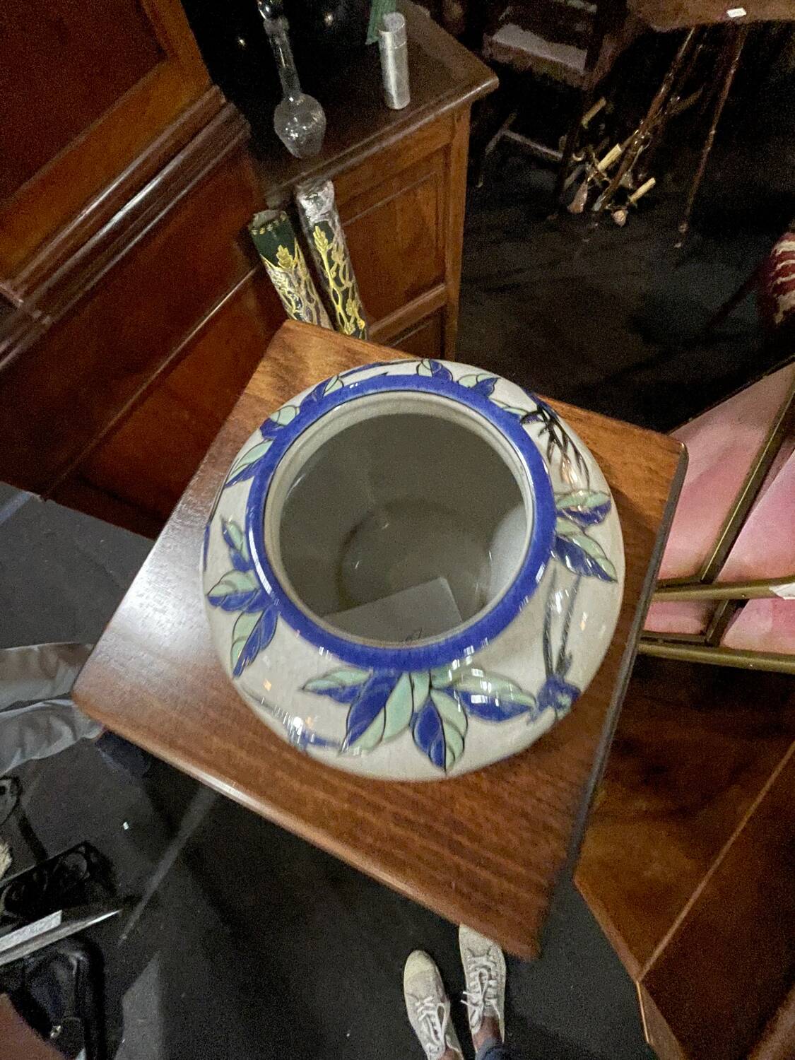 Belgian earthenware vase 1925-1930