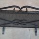 3-leaf iron fireplace screen