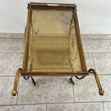 Desserte / bar roulant en laiton de Josef Franck pour Svenskt Tenn Suede annee 50/60