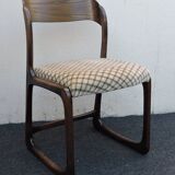 Suite of 6 Baumann chairs model Sleigh