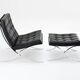 Chaise Barcelona et ottoman - MIES Van Der ROHE
