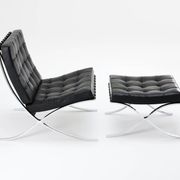 Chaise Barcelona et ottoman - MIES Van Der ROHE