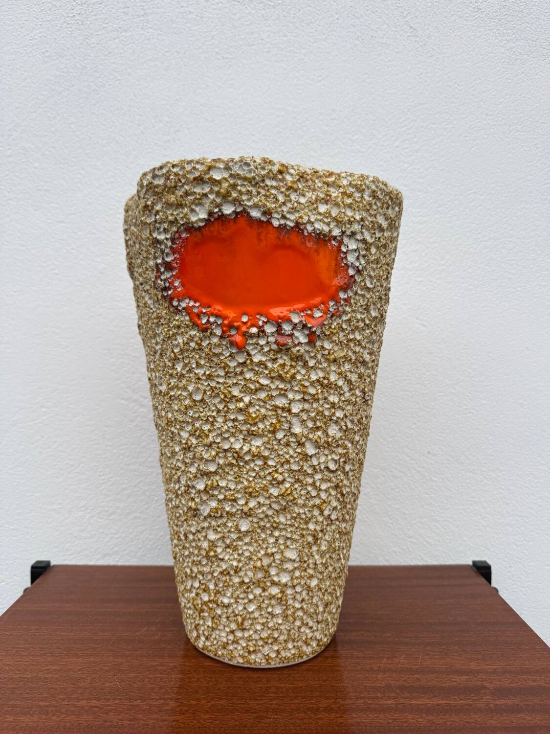 Large ceramic vase from Vallauris, 1970s