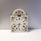 Vintage wall clock - JAZ - metal - 1960-70