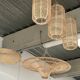 Suspension rattan saucer iron frame D:120 H:60