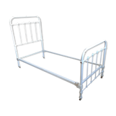 Old iron bed