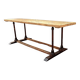 Table d'atelier ou table à manger Longueur 2,60 m Hauteur 74,7 cl