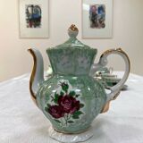 Grande nappe blanche en metis 215 x 155 cm