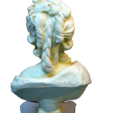 Bust marie Antoinette patina sand H54cm
