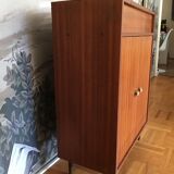 Vintage shoe cabinet