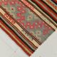 Red & Orange Mid Century Modern Kilim Rug, 174x267Cm