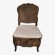 18th Century Louis XV Commode Chair