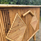 Bamboo furniture with wheels