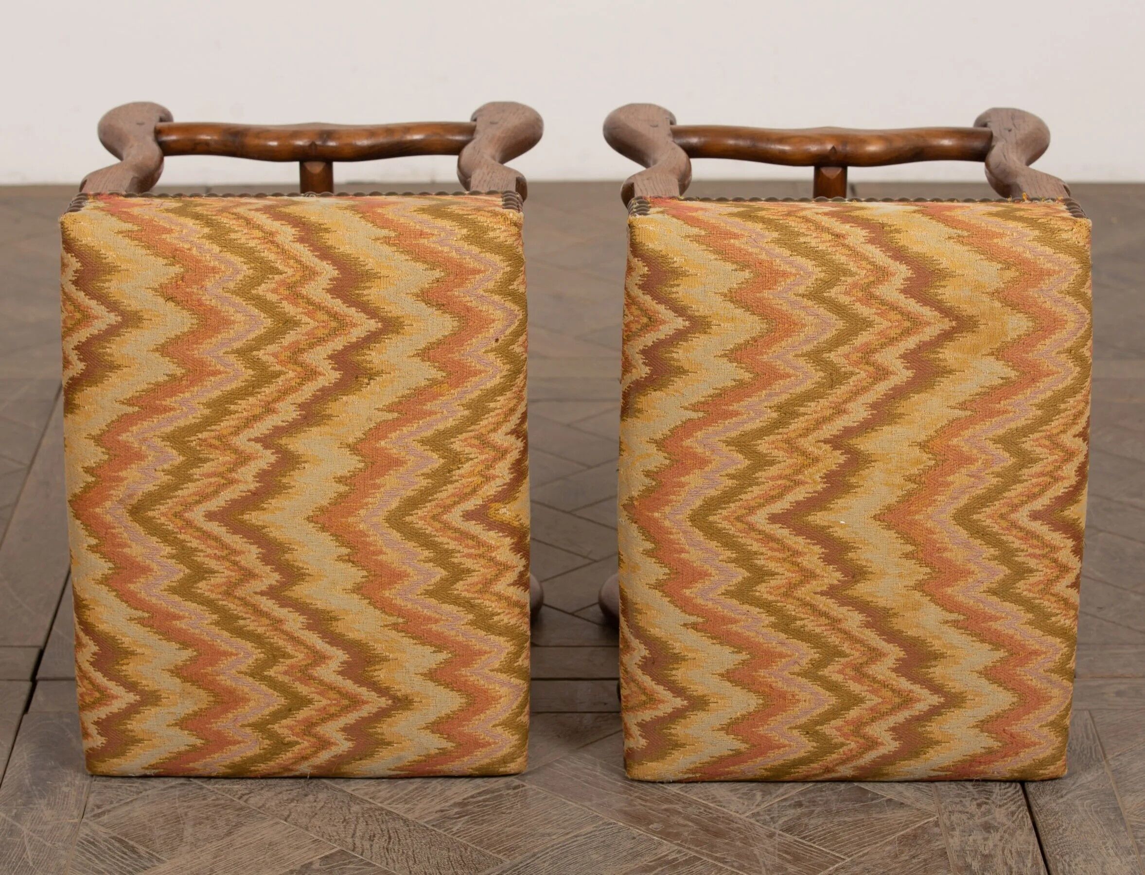 Pair of Louis XIII stools