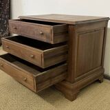Petite commode en bois vintage 3 tiroirs