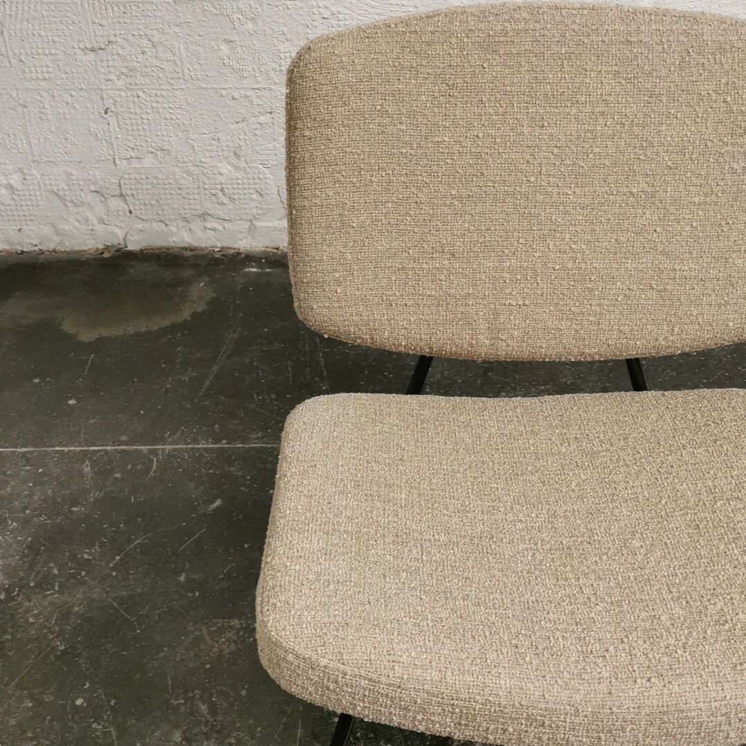 Pair of CM190 drivers by Pierre Paulin for Thonet, 1950