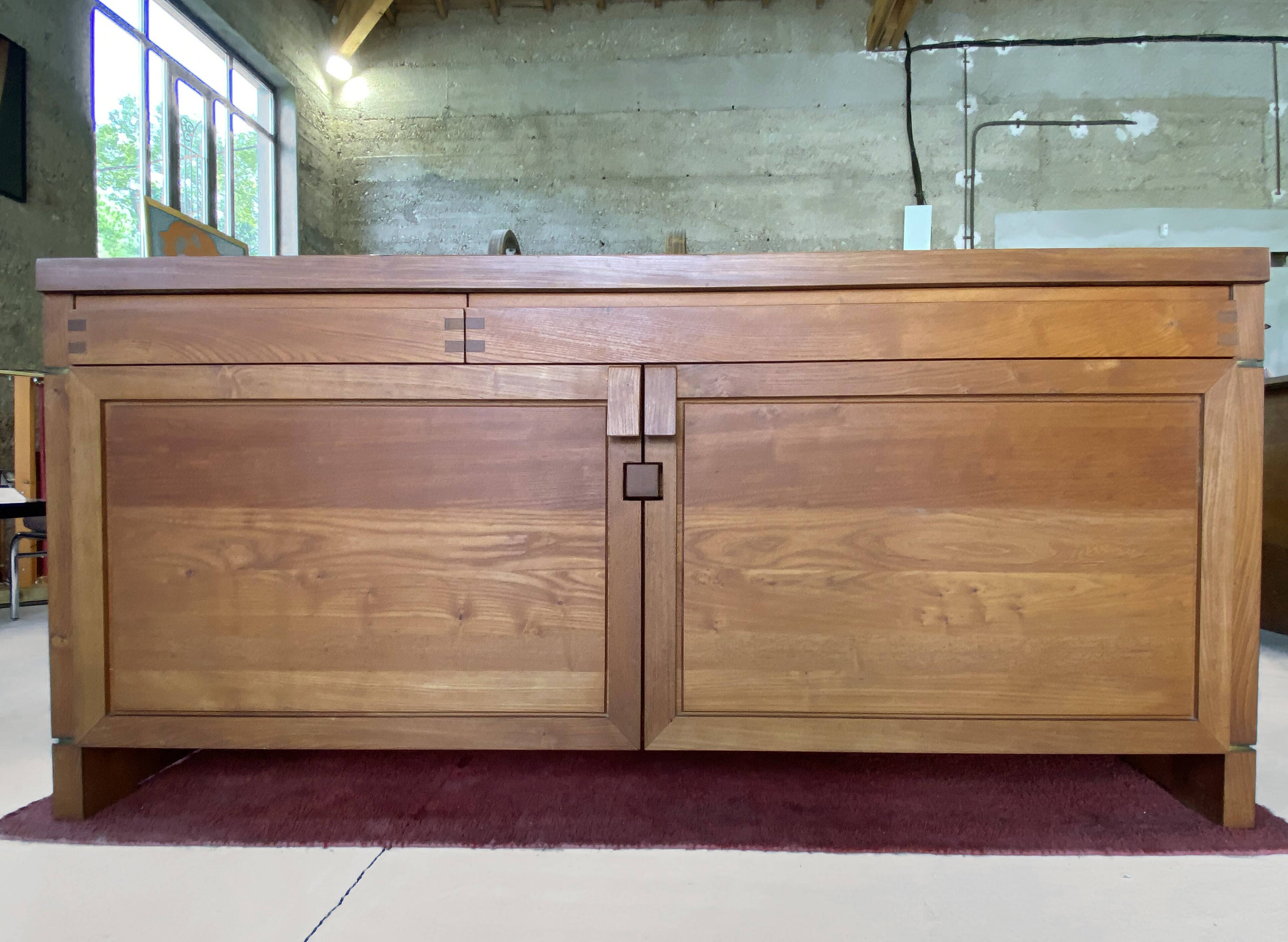 "R08" sideboard by Pierre Chapo - 1970s