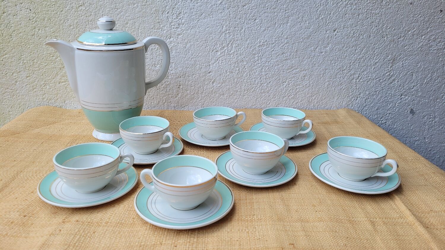 Lunéville 50's coffee service
