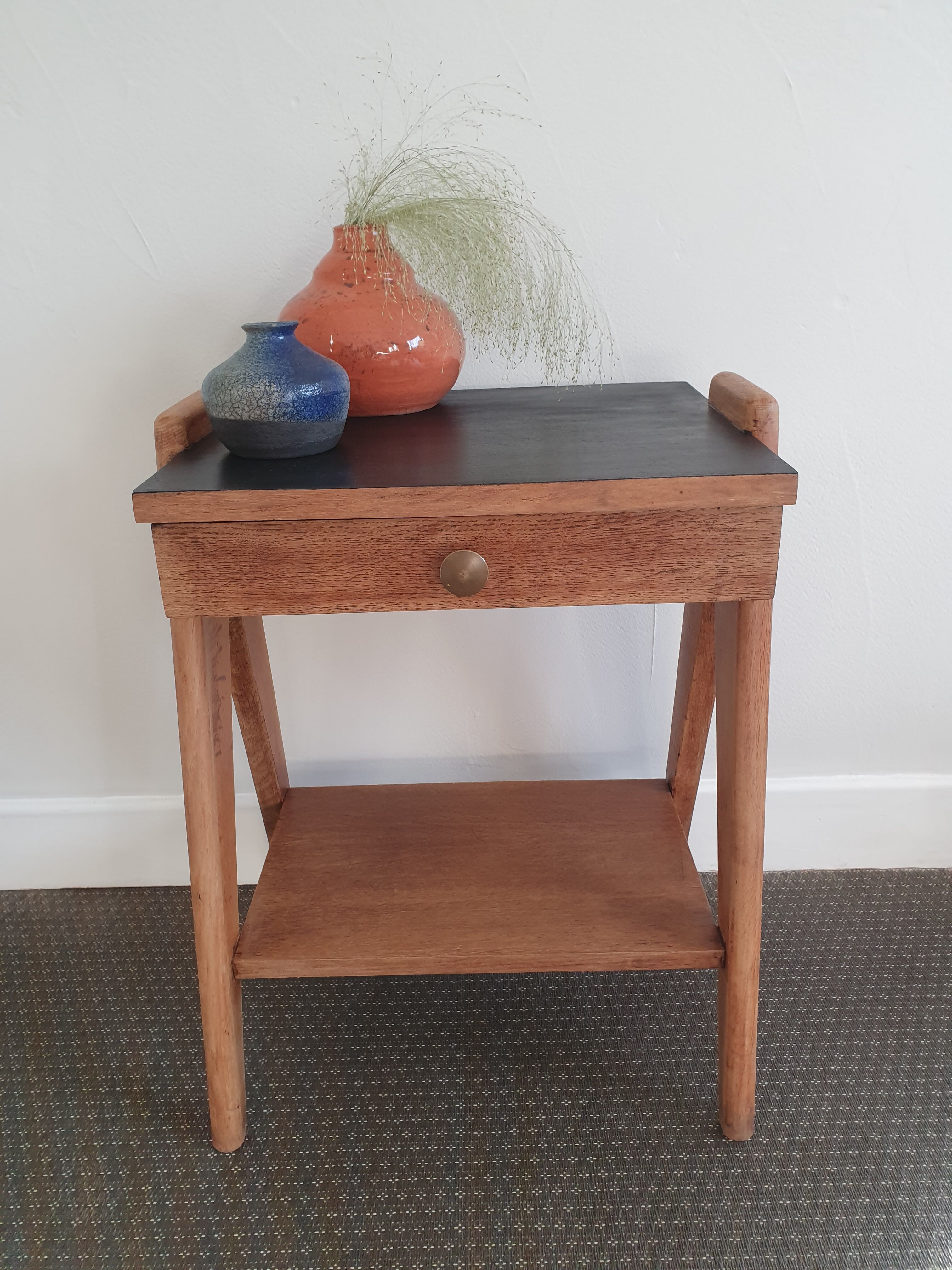 60s bedside table