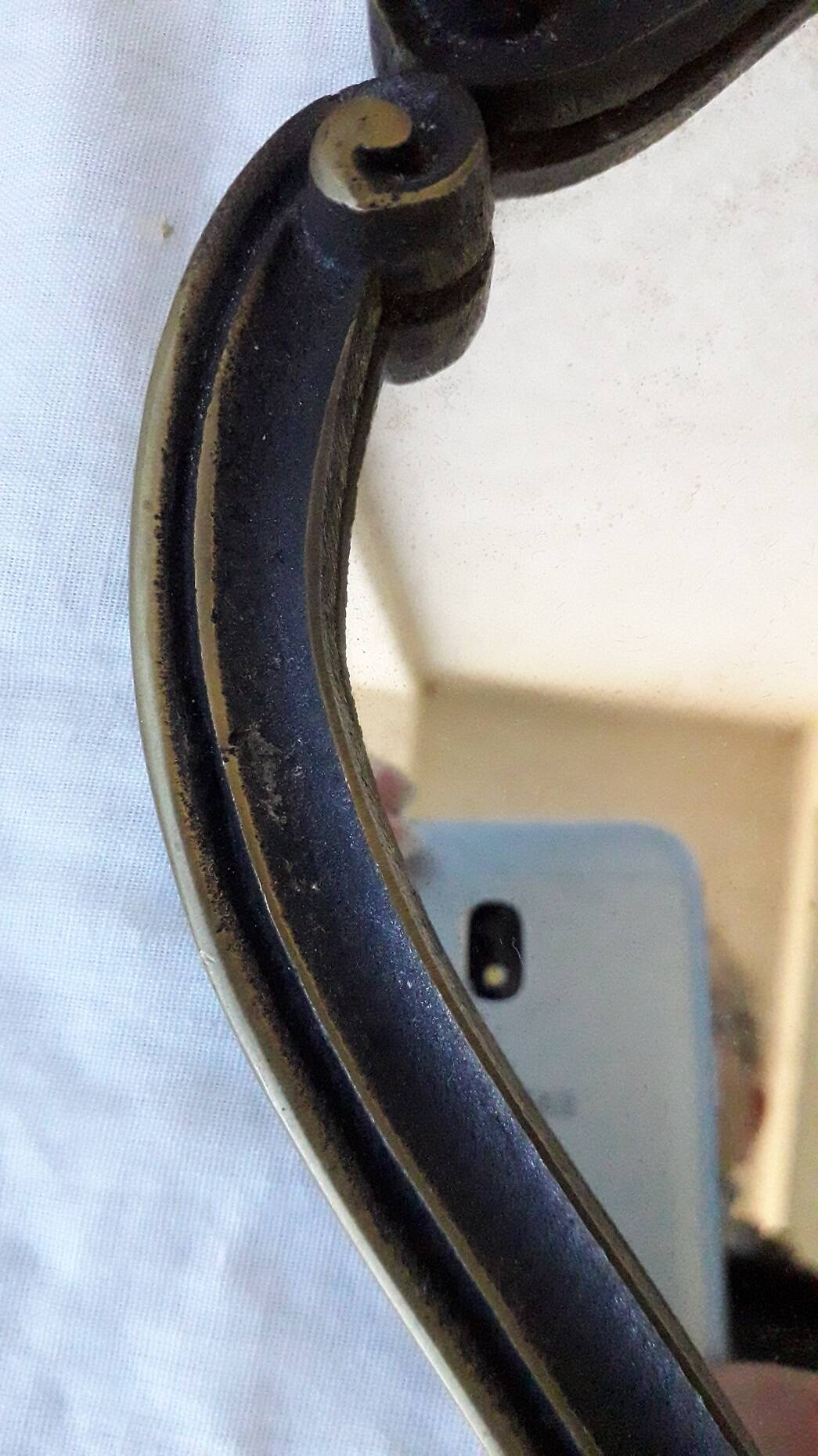 Pair of mirror wall lights