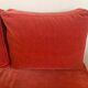 Vintage velvet daybed bench