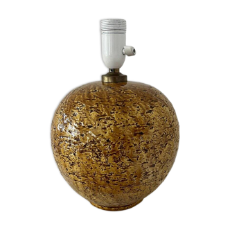 Table lamp by Gunnar Nylund for Rörstrand, sweden, chamotte, 1960s