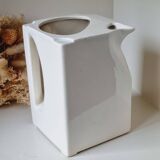 White cubic Digoin carafe