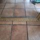 Rectangular gold mirror