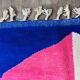 Moroccan rug in handmade wool 2.5 x 1.5 m