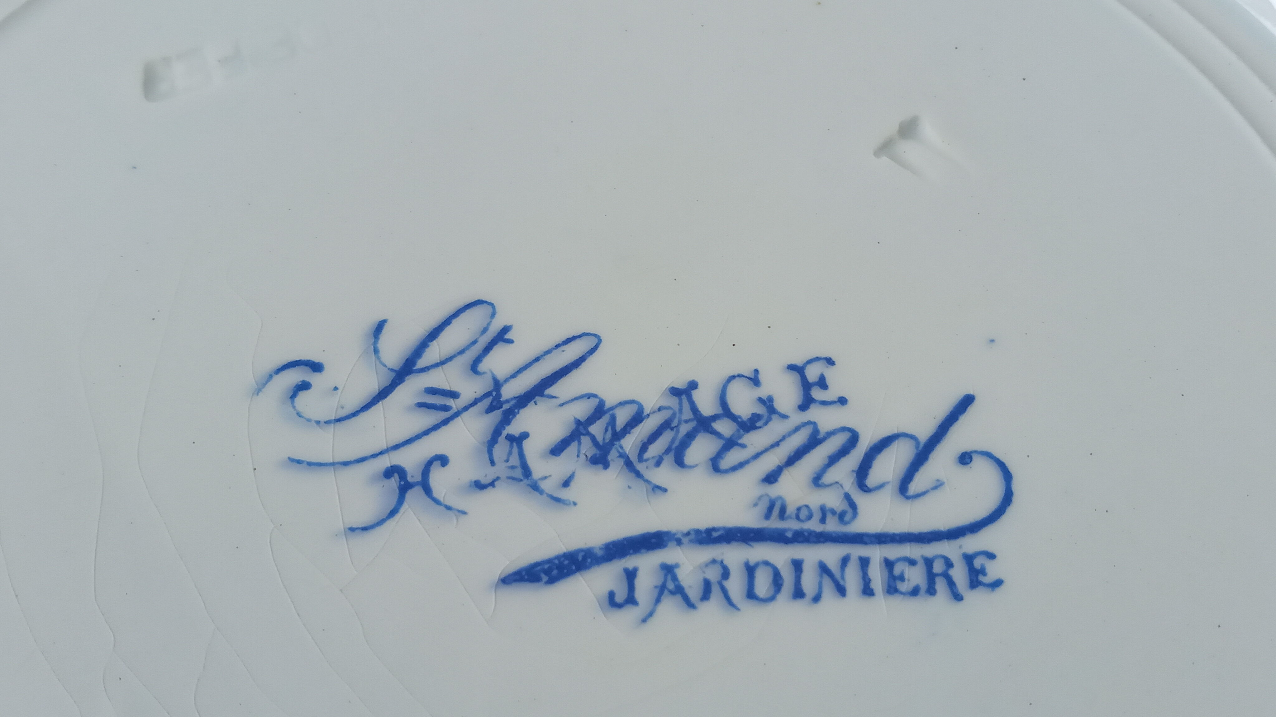 Lot d'assiettes creuses de Saint Amand