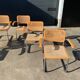 Série de 6 fauteuils B64 de Marcel Breuer
