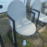 Lot de 4 chaises vintage design